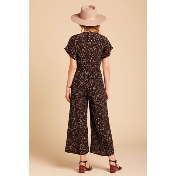 Faithfull The Brand Alena Floral Jumpsuit La Contrie Print - Picture 2 of 15